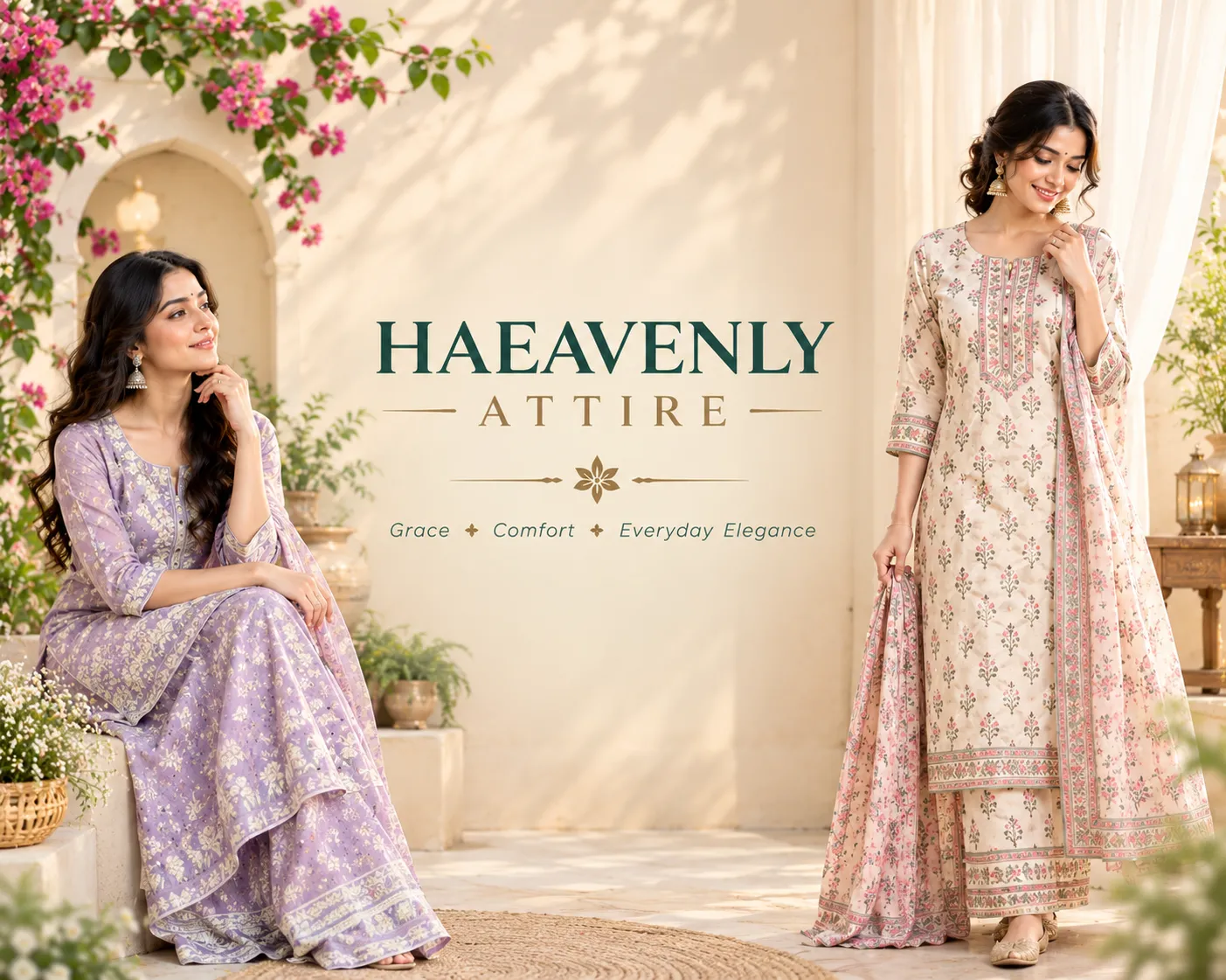 Haeavenly Attire – Women's Ethnic Wear
